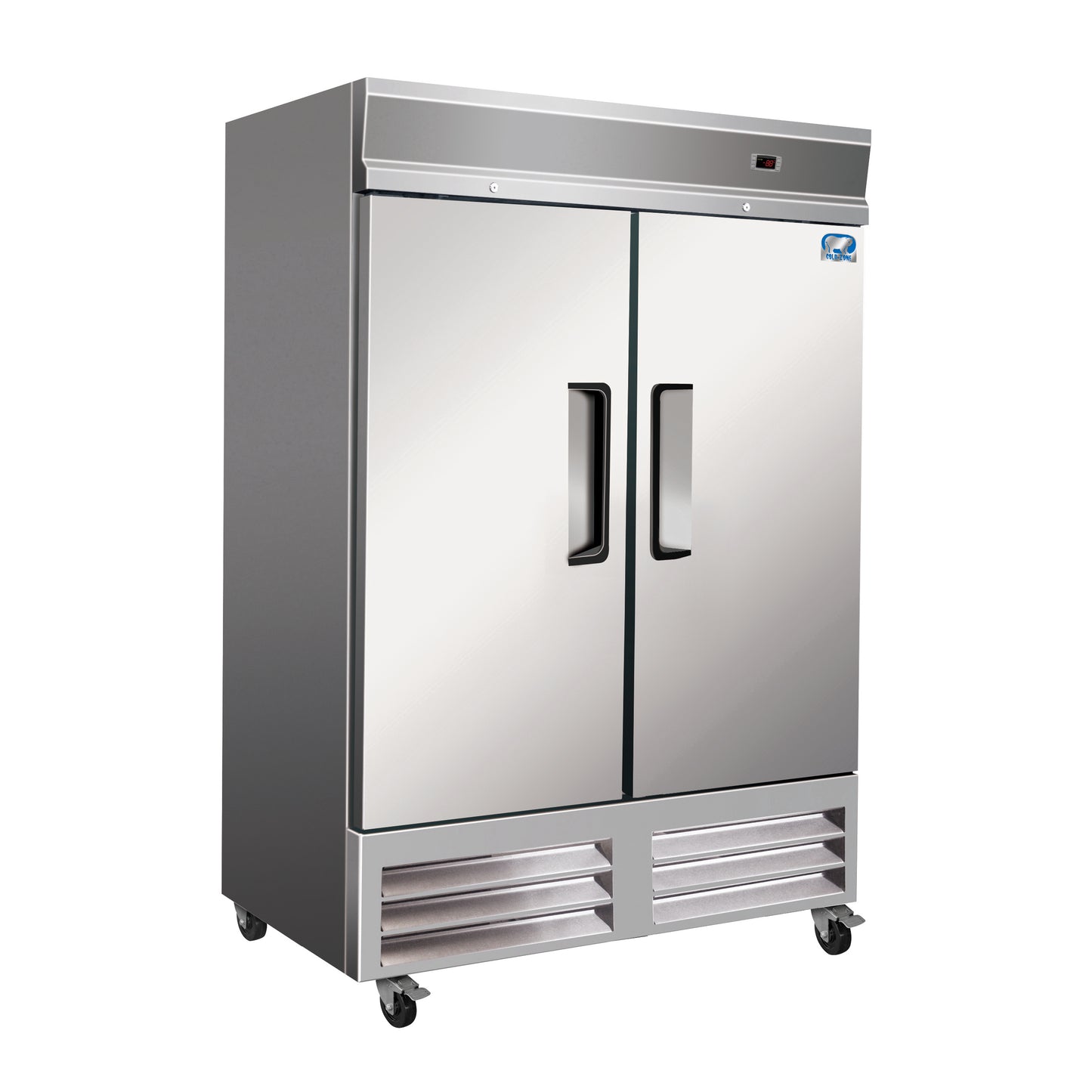 Stainless Steel Reach-in Freezer 54F-2D_1