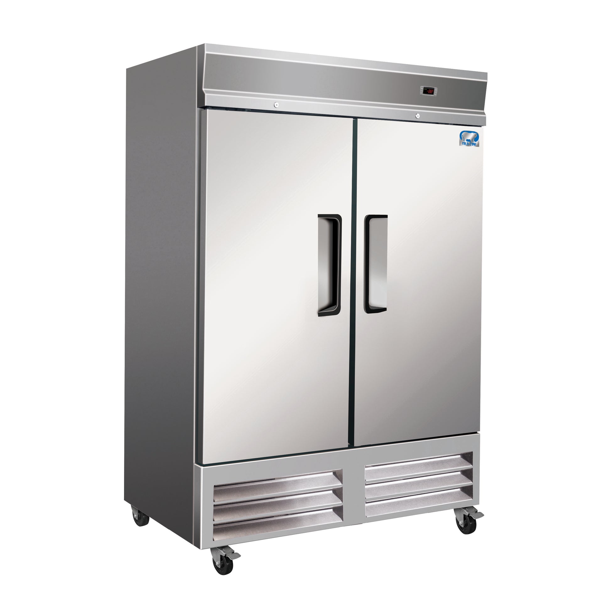 Stainless Steel Reach-in Freezer 54F-2D_1