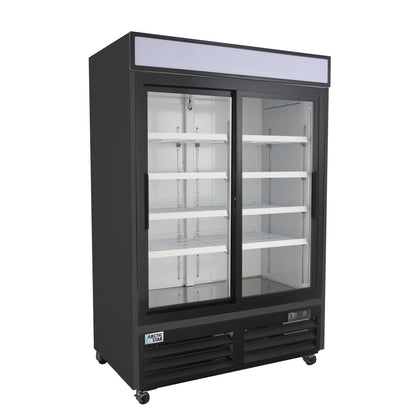 CONGÉLATEUR DE MISE-EN-MARCHÉ À PORTES VITRÉES